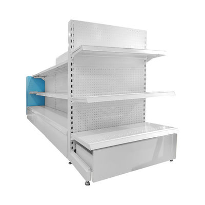 Ripiani per display di supermercati in acciaio laminato a freddo per esigenze di display personalizzate