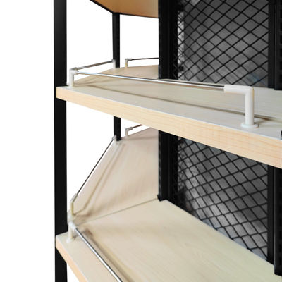 Display per supermercati personalizzati Scaffalatura stile moderno per display al dettaglio attraenti