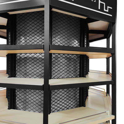 Display per supermercati personalizzati Scaffalatura stile moderno per display al dettaglio attraenti