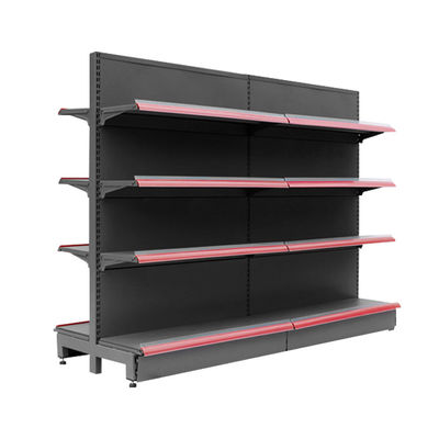 Facile da installare ripiani per display di supermercati con acciaio laminato a freddo per durabilità