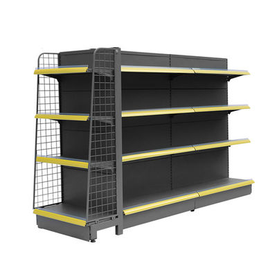 Facile da installare ripiani per display di supermercati con acciaio laminato a freddo per durabilità