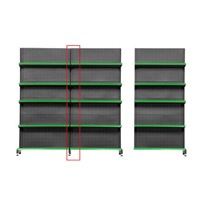 Scaffalature stabili per display di supermercati con elevata capacità di carico e opzioni personalizzabili