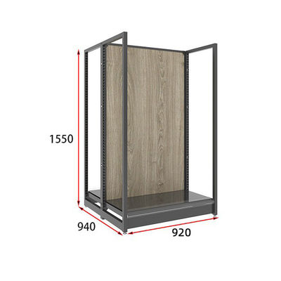 Ripartizioni per display di supermercati personalizzate Ripartizioni per display di negozi in acciaio e legno resistenti