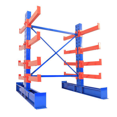 Cantilever rack per magazzini pesanti con capacità di 500-3000 kg per strato