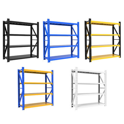 Rack di metallo per magazzino in acciaio laminato a freddo personalizzati con capacità di 1000 - 4000 kg per strato