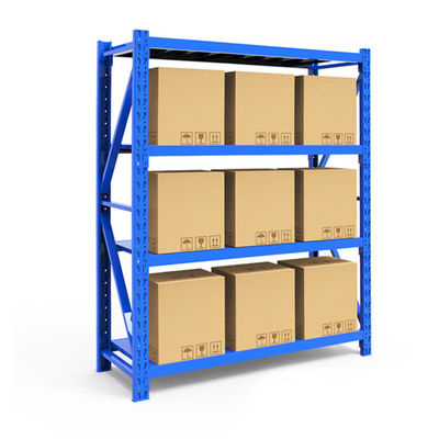 Rack di metallo per magazzino in acciaio laminato a freddo personalizzati con capacità di 1000 - 4000 kg per strato