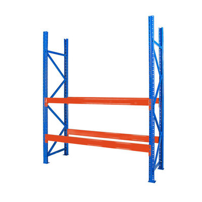 Rack metallo per magazzini industriali pesanti con scaffali regolabili