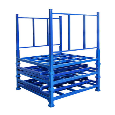 Rack di impilazione di pallet in acciaio inossidabile personalizzati Ripiani del sistema Capacità 500-3000 kg per strato