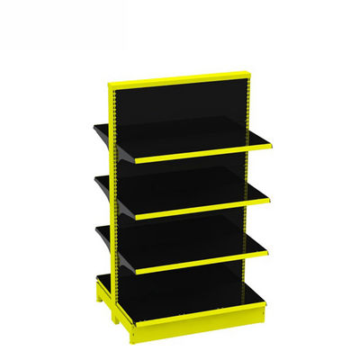 Scaffalature di supermercati di acciaio laminato a freddo stabili per soluzioni di stoccaggio personalizzate