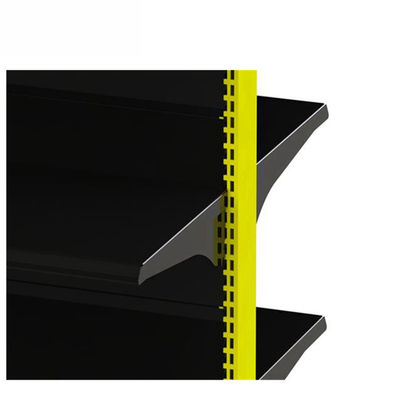 Scaffalature di supermercati di acciaio laminato a freddo stabili per soluzioni di stoccaggio personalizzate