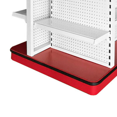 Facile da installare e struttura stabile Ripiani per display di supermercati in stile moderno