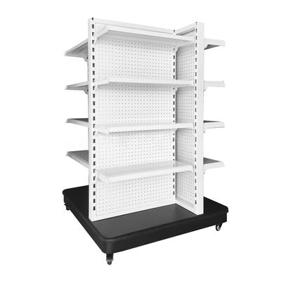 Facile da installare e struttura stabile Ripiani per display di supermercati in stile moderno