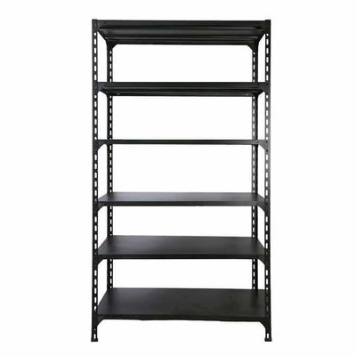 4 - 6 Mensole Rack senza bulloni per lo stoccaggio pesante in garage/magazzino/ufficio/cucina