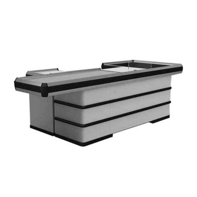Custom Cold Rolled Steel Checkout Counter Durabilità Colore personalizzabile