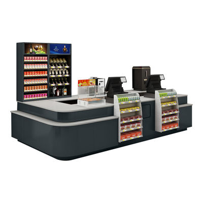 Cintura trasportatrice Supermercato Cassa Contaggio Armadio in acciaio laminato a freddo Lunghezza personalizzata