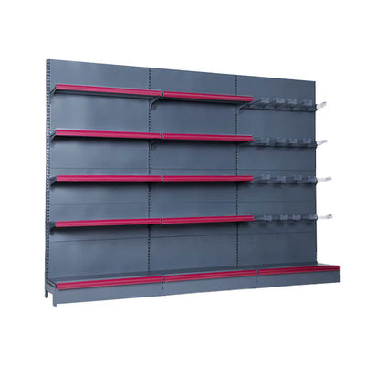Ripiani di vendita al dettaglio in acciaio personalizzati Ripiani di negozio Display Supermercato Gondola Rack