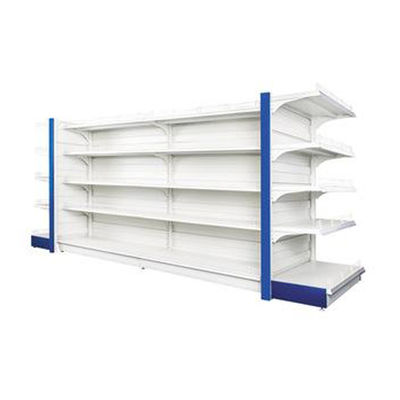 Moderne scaffalature per supermercati con struttura in acciaio stabile