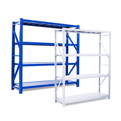 Rack di magazzino in acciaio laminato a freddo robusto e durevole con capacità di 500-3000 kg per strato