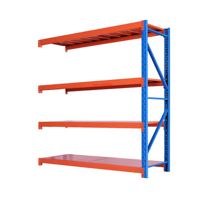 Ripiani di magazzino in acciaio laminato a freddo versatili con capacità di 500-3000 kg per strato