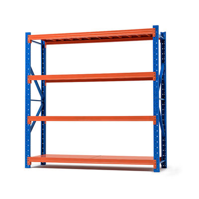 Ripiani di magazzino in acciaio laminato a freddo versatili con capacità di 500-3000 kg per strato