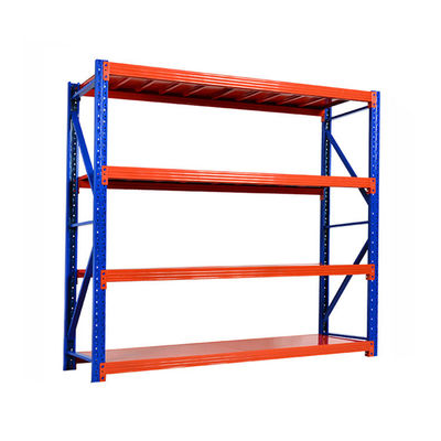 Ripiani di magazzino in acciaio laminato a freddo versatili con capacità di 500-3000 kg per strato