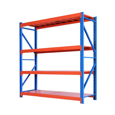 Ripiani di magazzino in acciaio laminato a freddo versatili con capacità di 500-3000 kg per strato