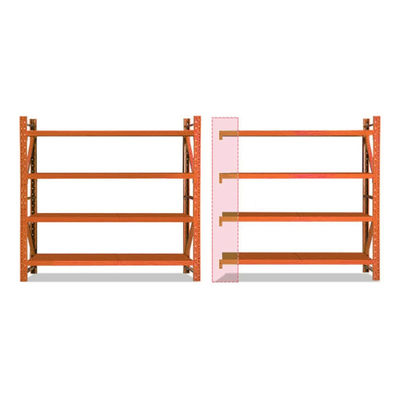 Scaffalature metalliche per magazzini con rivestimento in polvere per soluzioni di stoccaggio personalizzate e durevoli
