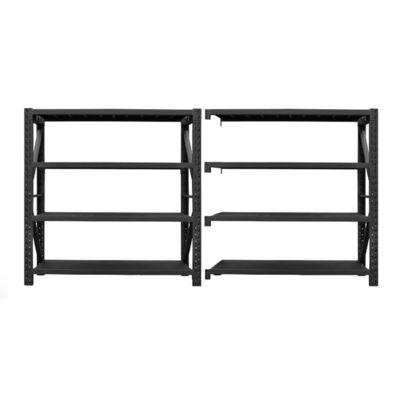 Rack di stoccaggio per magazzini con rivestimento in polvere personalizzato
