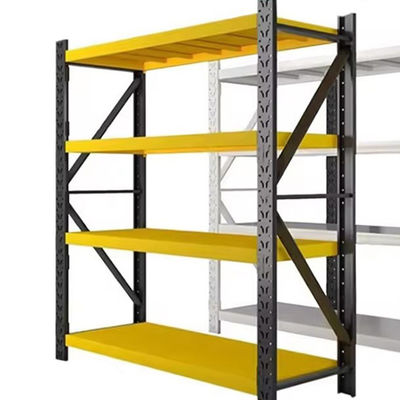 Rack di stoccaggio per magazzini in acciaio laminato a freddo