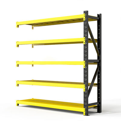 Rack di stoccaggio per magazzini in acciaio laminato a freddo