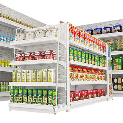 Scaffalature per display per supermercati con grande capacità di carico