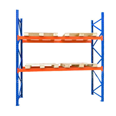 Rack di stoccaggio per magazzini in acciaio laminato a freddo di grado industriale
