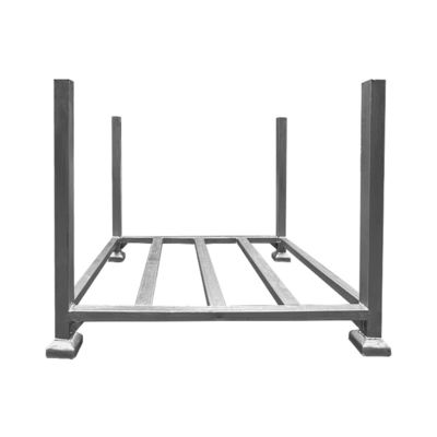 Scaffalature per magazzini con rivestimento in polvere per l'accumulo di metalli