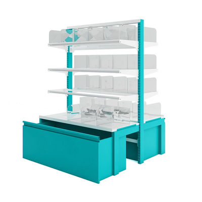 Rack di supermercato in acciaio laminato a freddo personalizzabile