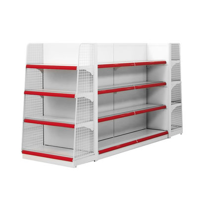 Scaffale per display di supermercato resistente per varie esigenze di visualizzazione