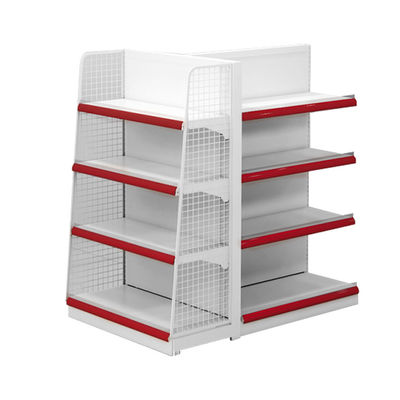 Scaffale per display di supermercato resistente per varie esigenze di visualizzazione