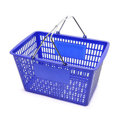 Cesto di plastica per la spesa a mano 450*330*250mm per farmacia supermercato negozio di alimentari