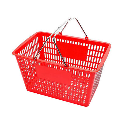 Cesto di plastica per la spesa a mano 450*330*250mm per farmacia supermercato negozio di alimentari