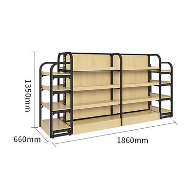 Moderno display del supermercato scaffalatura della spesa per il design personalizzabile