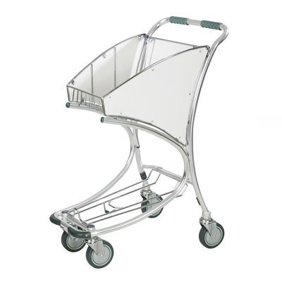 Ruote di gomma resistenti carrello per bagagli di metallo per il controllo bagagli