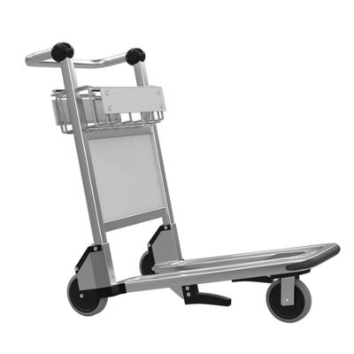 Ruote di gomma forte carrello bagagli aeroportuali per bagagli pesanti 50-200KG capacità