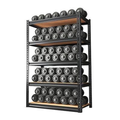 Soluzione di stoccaggio senza sforzo Rack in acciaio senza bulloni con 4-8 scaffali