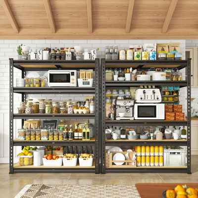 Soluzione di stoccaggio senza sforzo Rack in acciaio senza bulloni con 4-8 scaffali