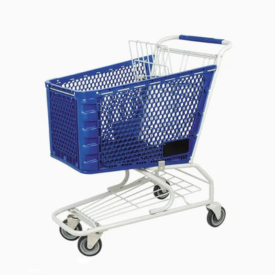 4 ruote carrello di plastica supermercato carrello di shopping carrelli portatili