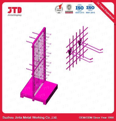 scaffale parteggiato Q195 2 d'acciaio della scaffalatura dell'esposizione della gondola di 900mm 1500mm