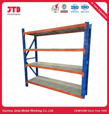 Scaffalatura di bassa potenza 800kgs del metallo del CE ogni scaffale blu di strato 4m