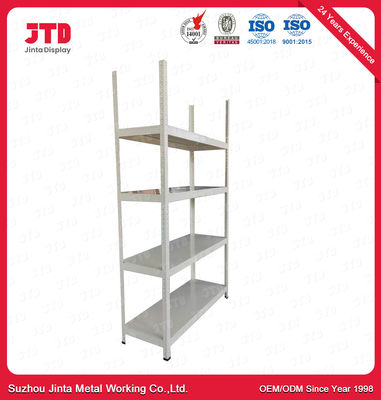 scaffale industriale della fila del ODM 4 della scaffalatura del metallo di 450mm 1200mm Boltless