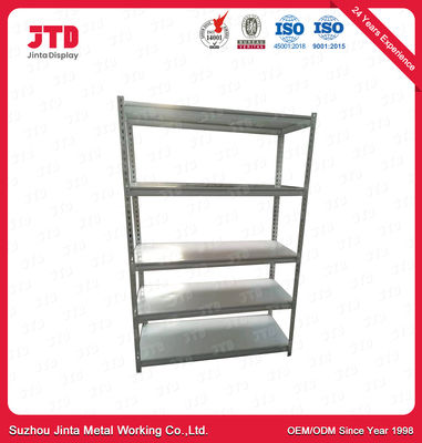 scaffalatura di bassa potenza 1.2m 80kg del metallo di 1.8m per magazzino rosso dello scaffale di strato