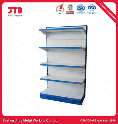 singolo 1500mm scaffale parteggiato del supermercato di 400mm 5 strati porpora