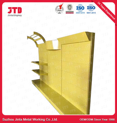 Le macchine utensili gialle visualizzano il supporto 1800mm dello scaffale con la scatola leggera